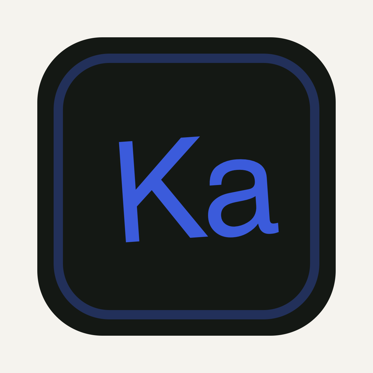 Logo API·Ka sur fond papier