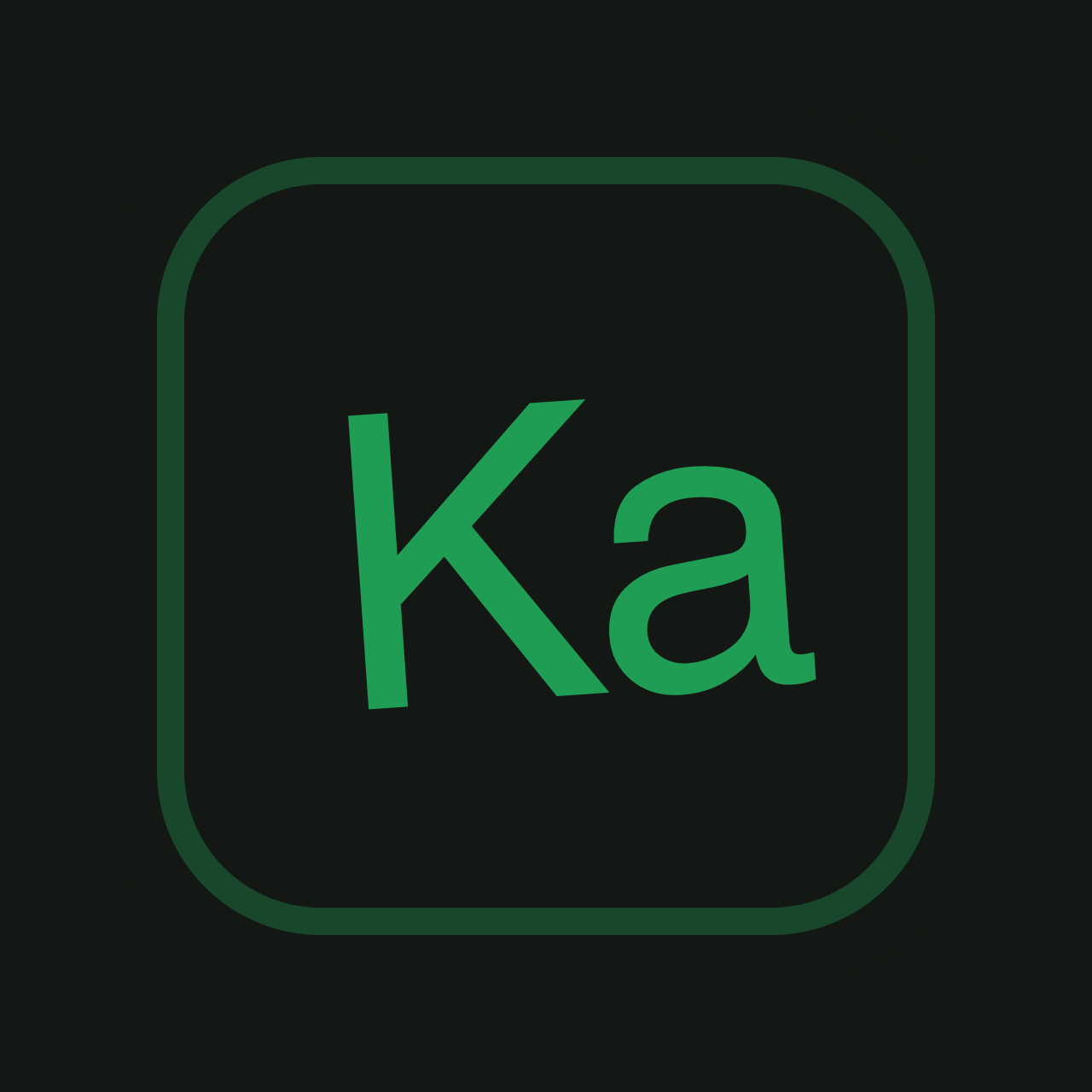Logo Food·Ka sur fond encre