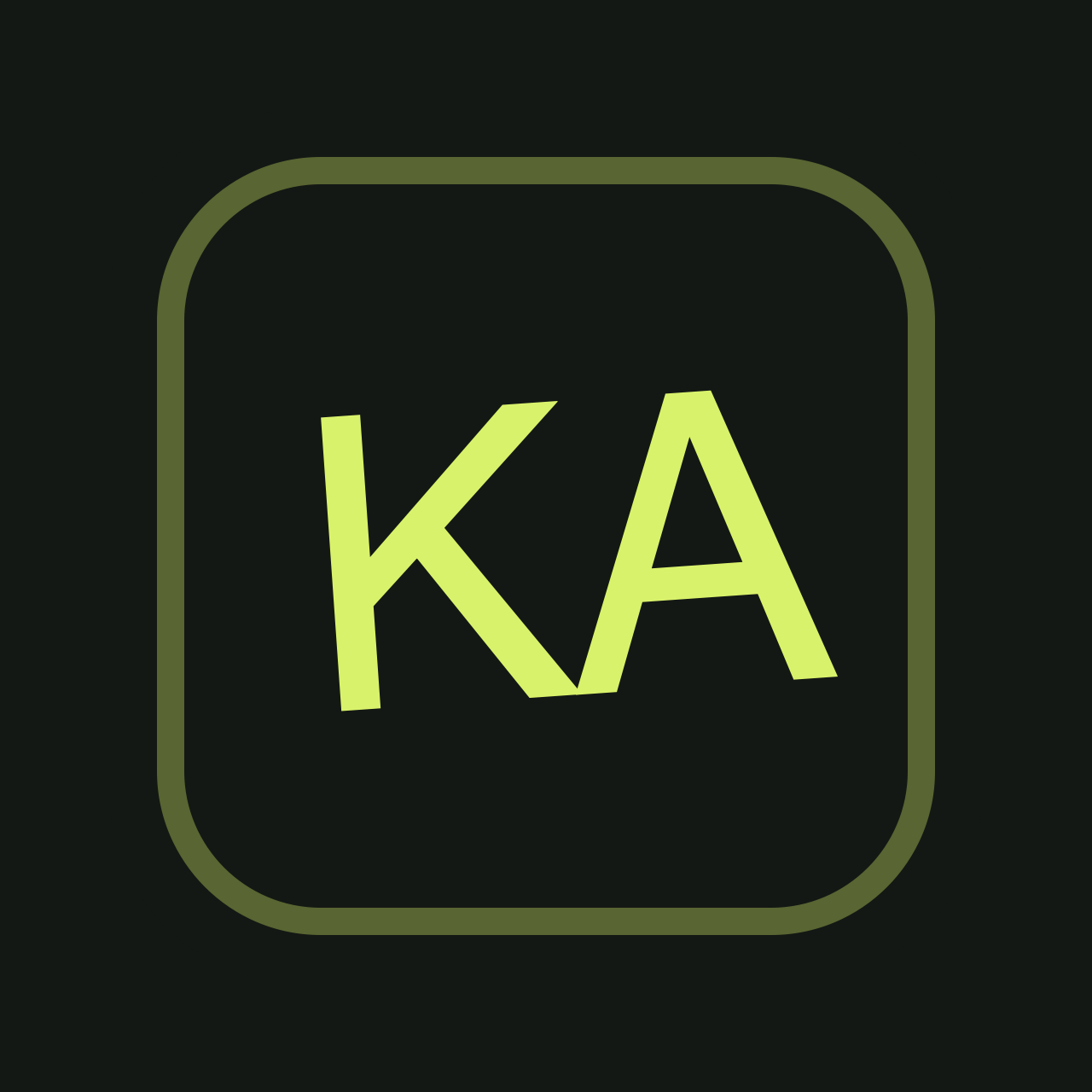 Logo Groupe KA sur fond encre