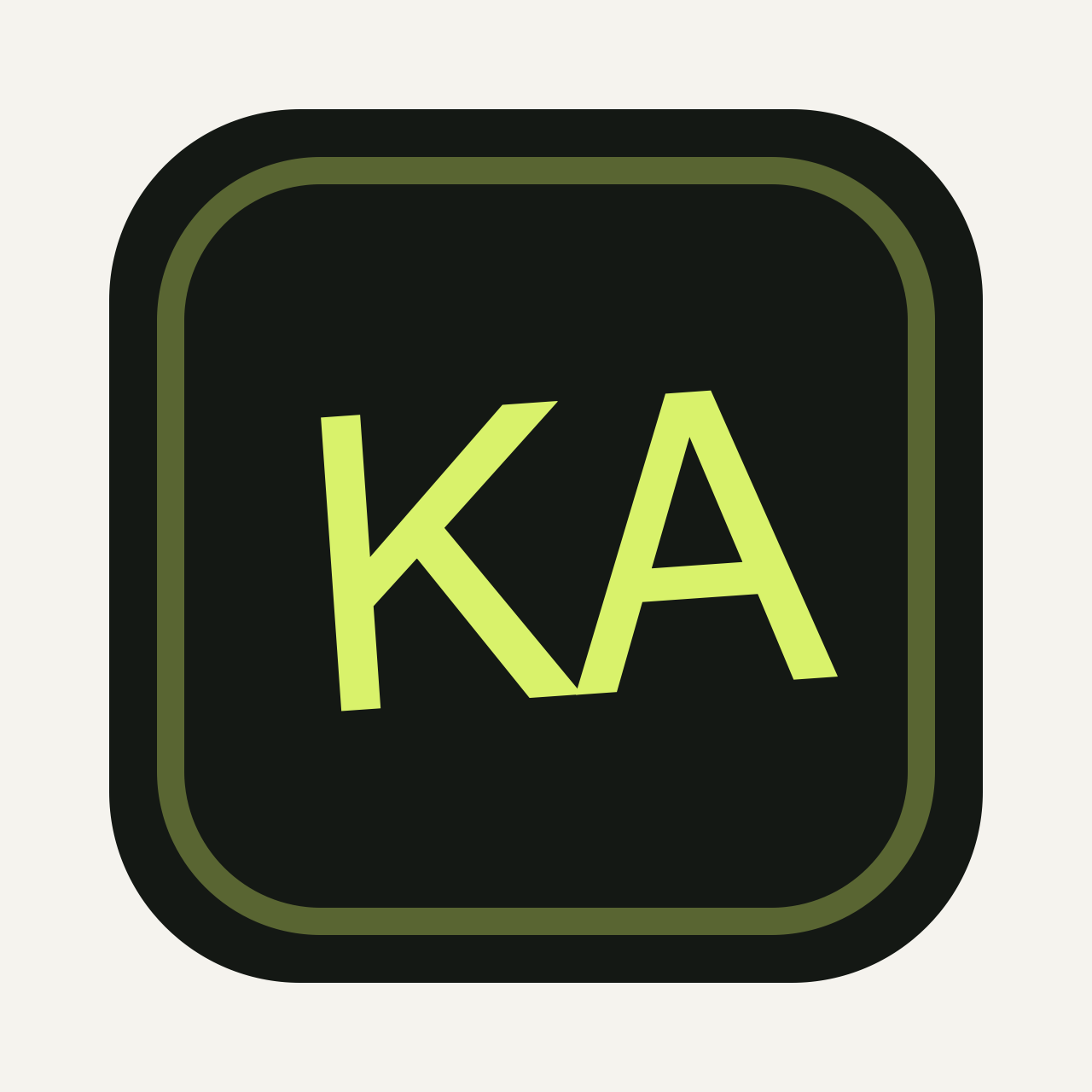 Logo Groupe KA sur fond papier